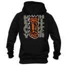 PRIDE OR DIE heavy hitter hoodie -black